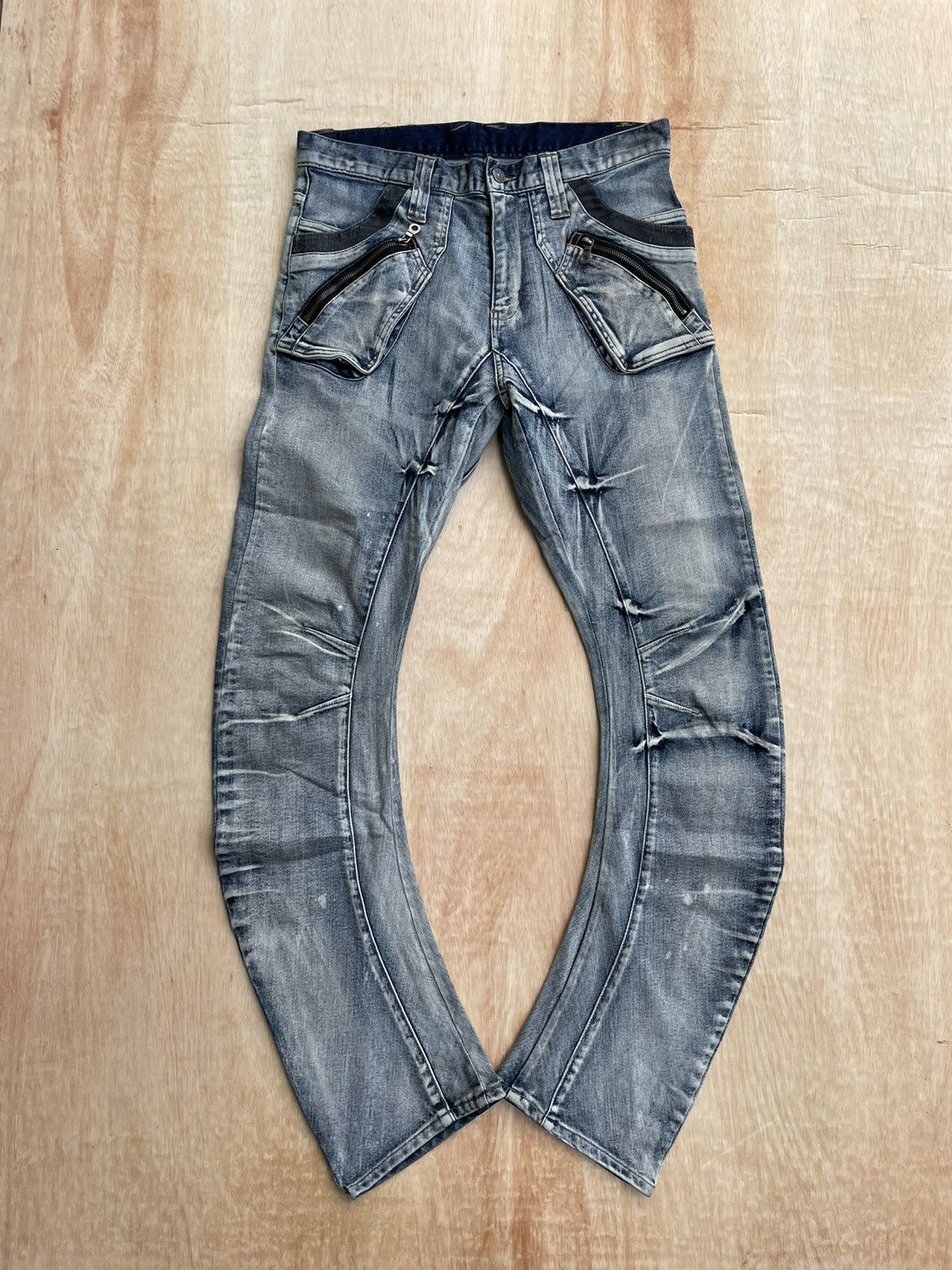 image of Ppfm Jeans in Blue, Men's (Size 34)