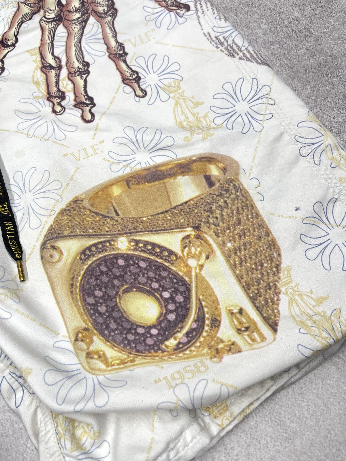 Christian Audigier Christian Audigier Skull Bones Shorts Ed Hardy Full Print Size US 32 / EU 48 - 13 Thumbnail