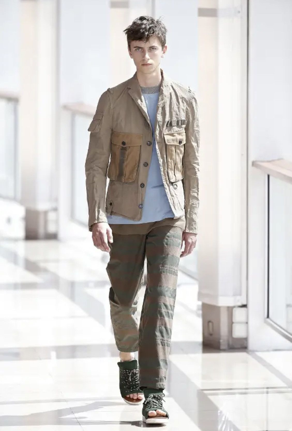 Kolor Kolor SS16 Hybrid Utility Jacket Size US L / EU 52-54 / 3 - 18 Thumbnail