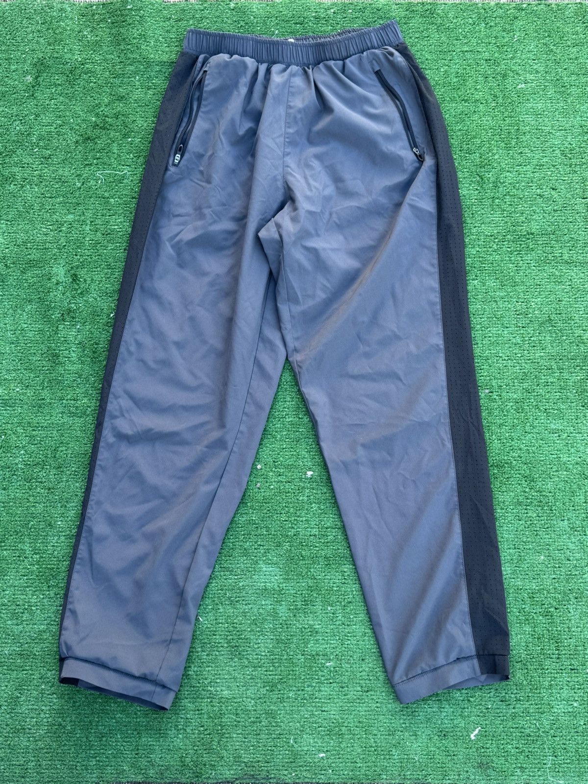 Other Grey track pants with adjustable waist and pockets Size US 34 / EU 50 - 1 Thumbnail