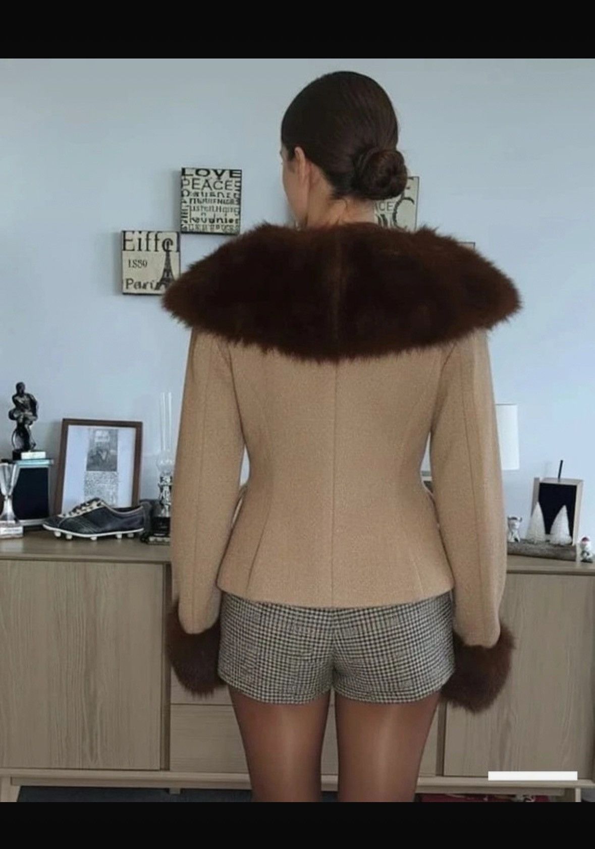 Other Maison Velouria veste retro chic col fourrune size M Size M / US 6-8 / IT 42-44 - 3 Thumbnail