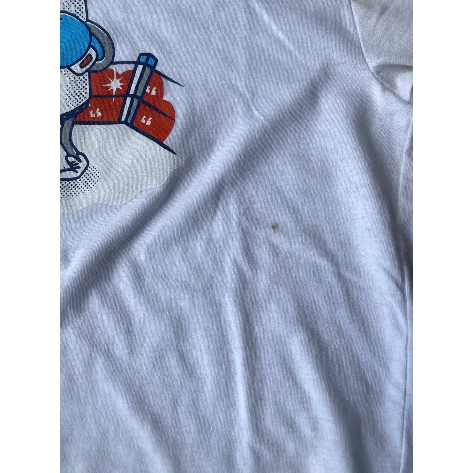 Vintage Full Send Happy Dad Hard Seltzer Boxing T-Shirt XL White Nelkboys Shirt Mens Graphic Print Size US XL / EU 56 / 4 - 6 Thumbnail