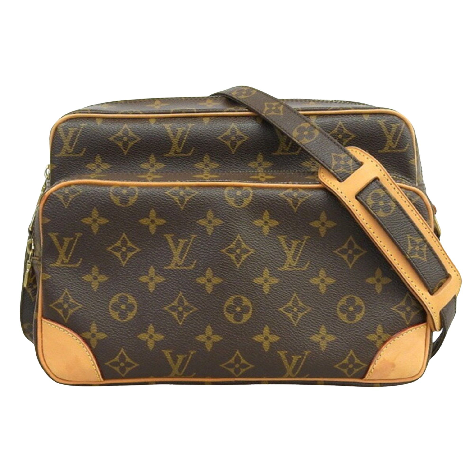 LOUIS VUITTON Monogram Popincourt Long Shoulder Bag M40008 LV Auth 48632