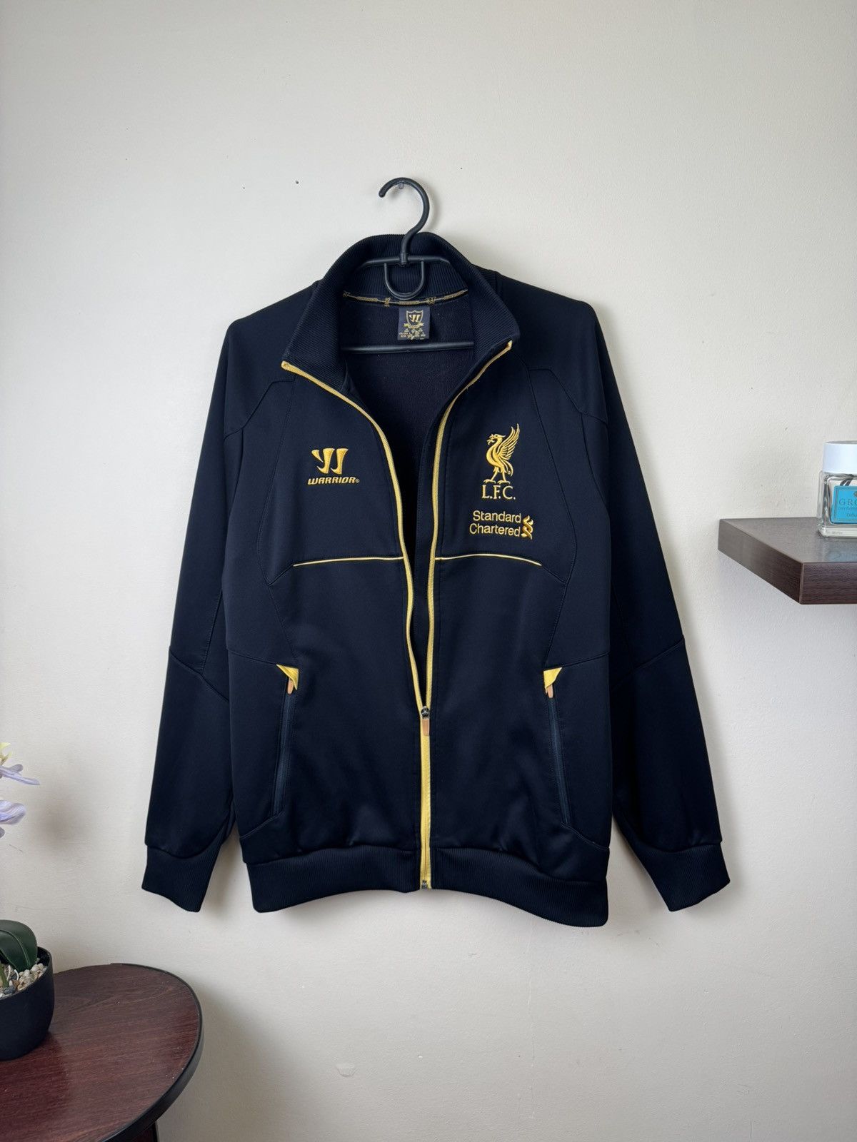 Warrior Liverpool FC Warrior 2013 2014 Track Jacket M Black Soccer Size US M / EU 48-50 / 2 - 13 Thumbnail