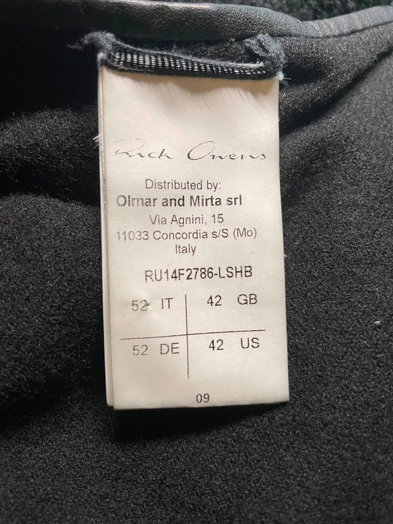 Rick Owens Rick Owens Fur-fur integration-2505 Size US XL / EU 56 / 4 - 4 Thumbnail