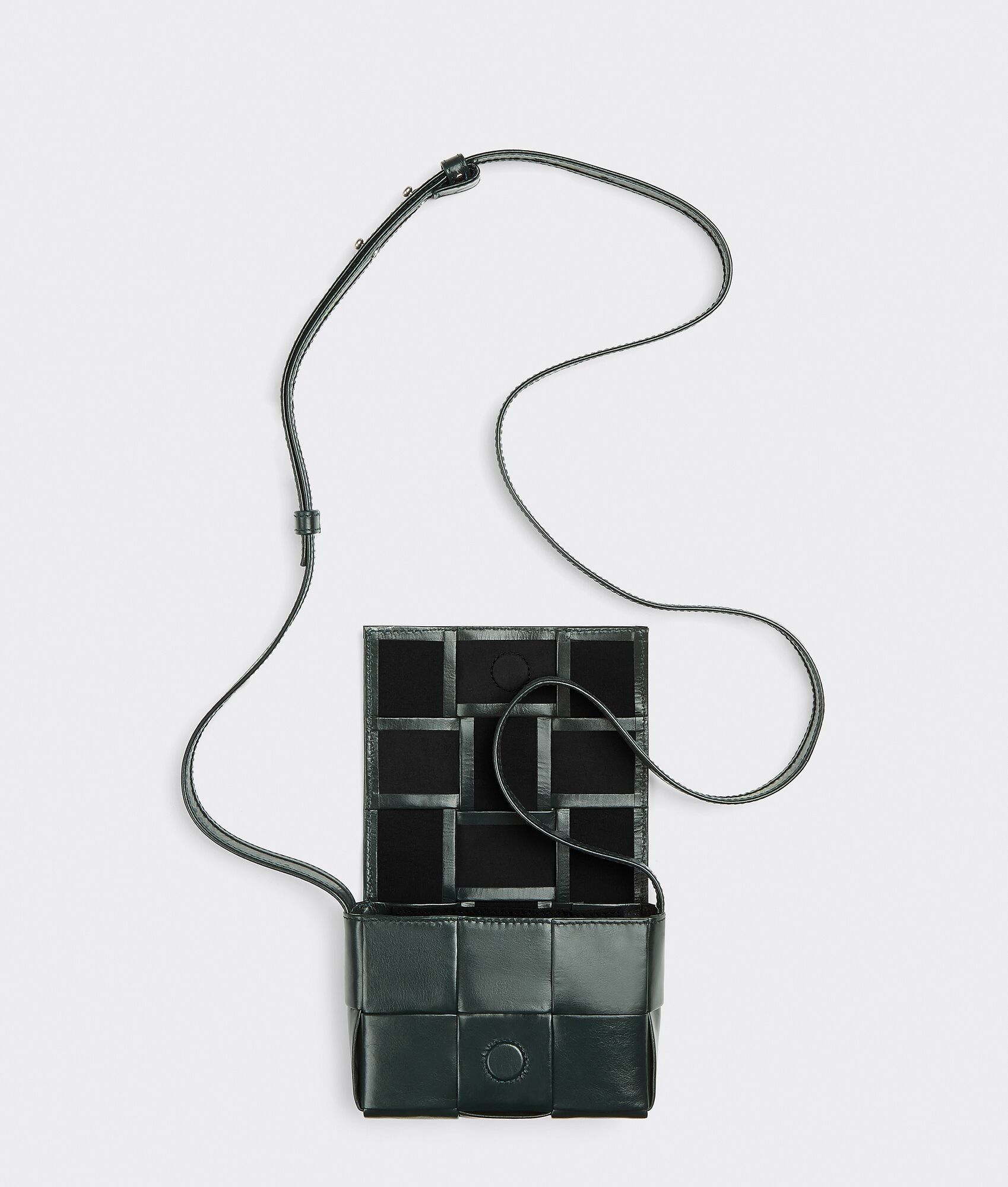 Bottega Veneta o1n1vont0225 Size: OS / Unisex Candy Cassette Bag Dark Green Size ONE SIZE - 6 Thumbnail