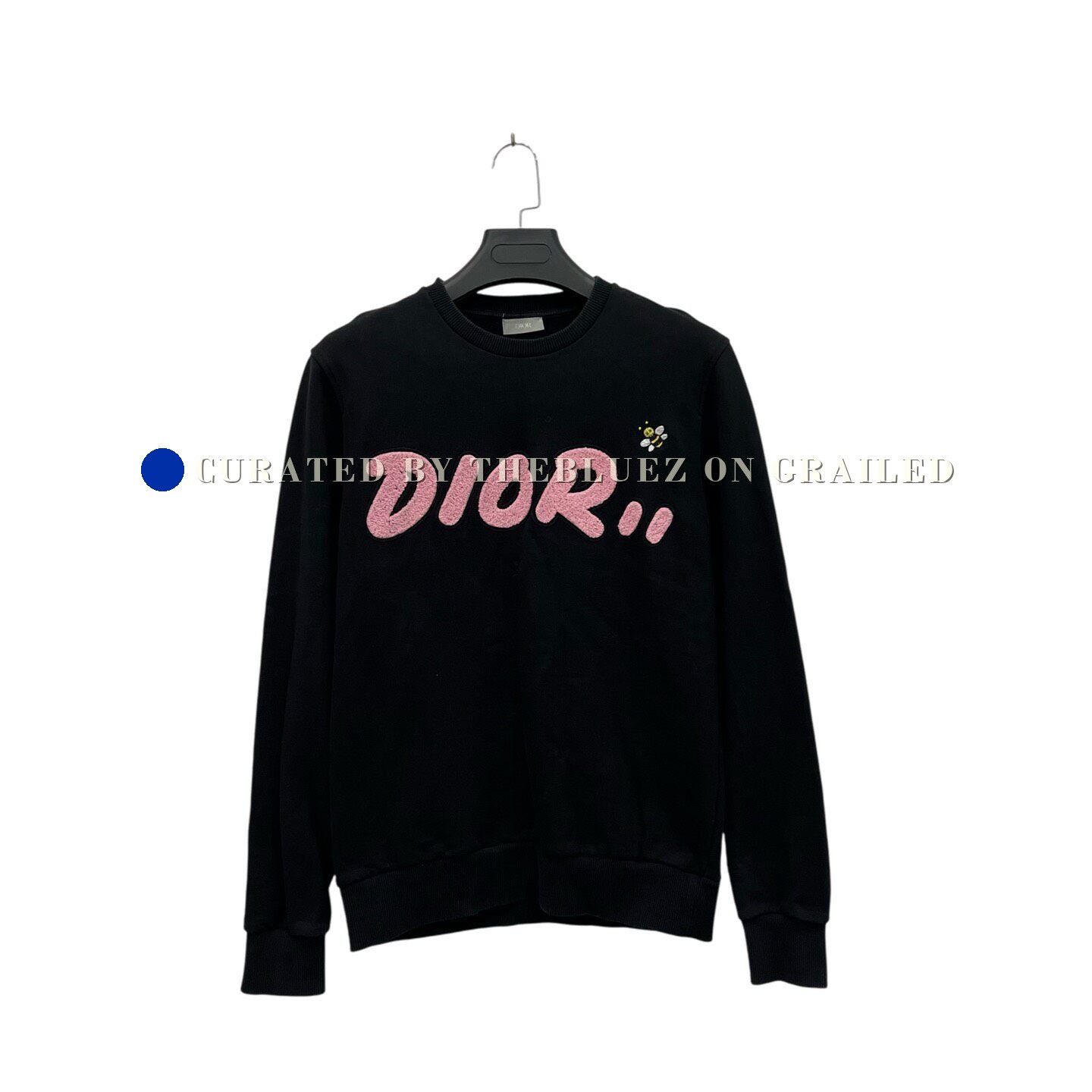 Dior Dior Pink Bee Sweatshirt Size S / US 4 / IT 40 - 1 Thumbnail