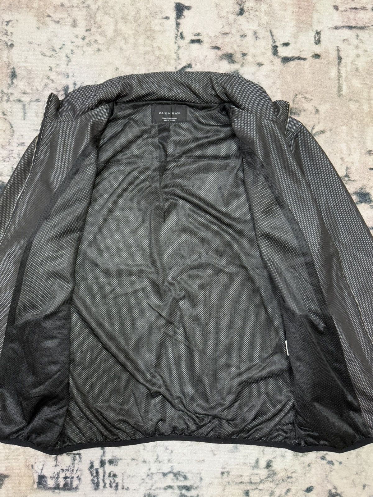 Designer × Japanese Brand × Zara Zara Man Zip up Jacket Sweater Size US S / EU 44-46 / 1 - 7 Thumbnail