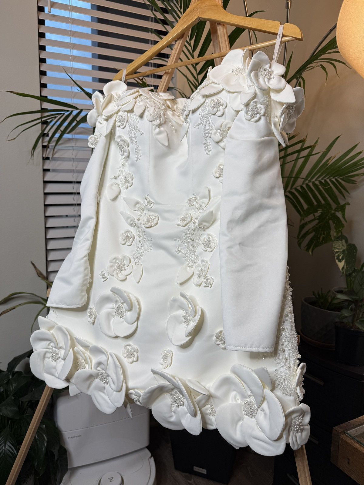 Other Vivienne Atelier “Jasmine EL” Bridal Mini Dress Size M / US 6-8 / IT 42-44 - 7 Thumbnail