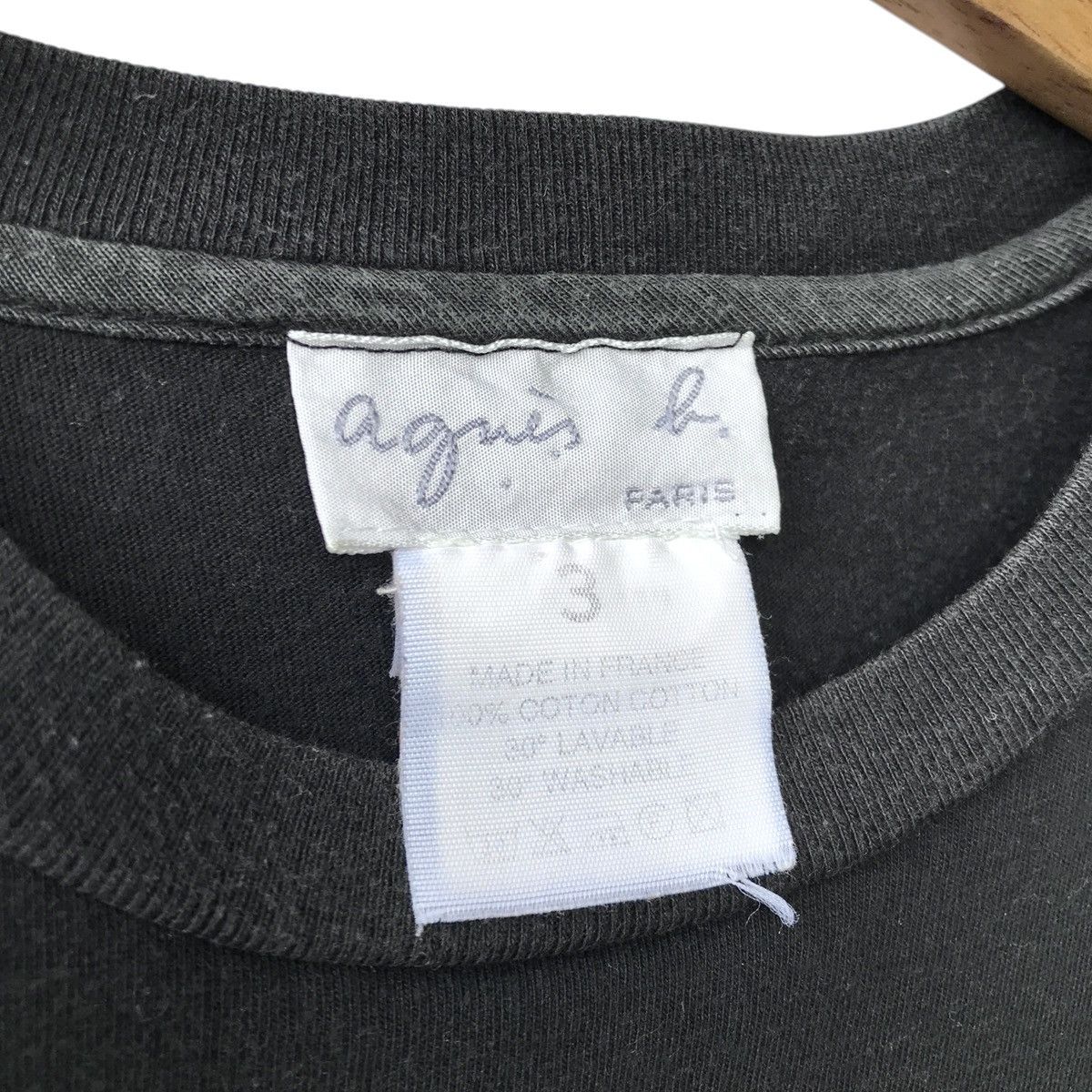 Designer × agnes b. Agnes B. Paris Photographie Small Logo Girls Youth Tee Size XS / US 0-2 / IT 36-38 - 5 Thumbnail