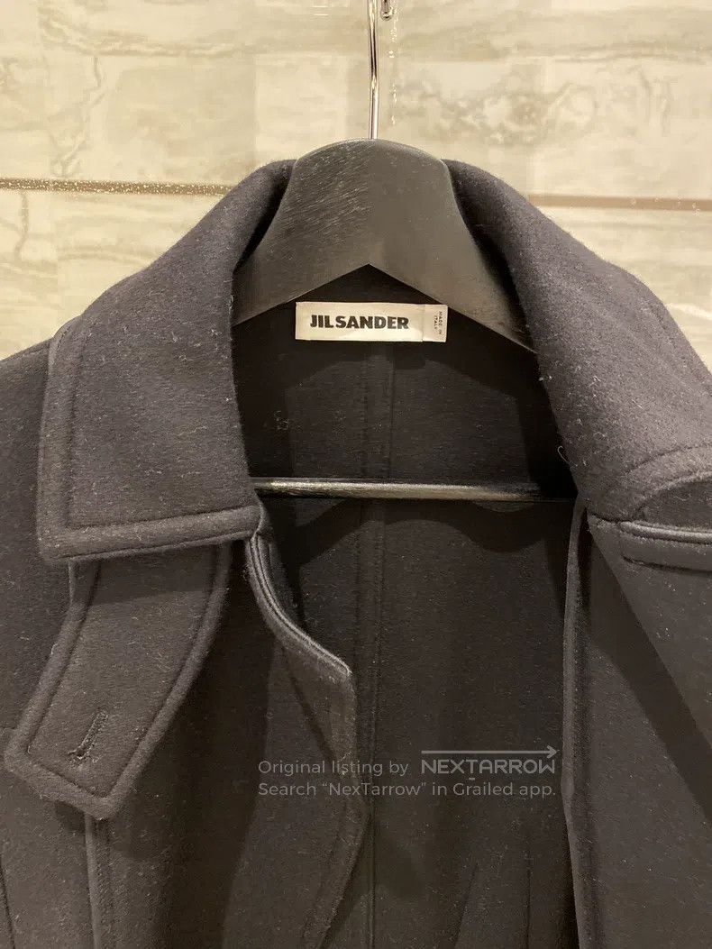 Jil Sander Jil Sander Black Cropped Women's Jacket Size S / US 4 / IT 40 - 2 Thumbnail