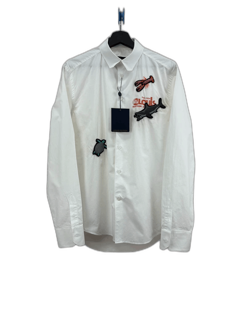 Louis Vuitton Louis Vuitton Ocean Beaded Shirt Size S Size US S / EU 44-46 / 1 - 1 Thumbnail