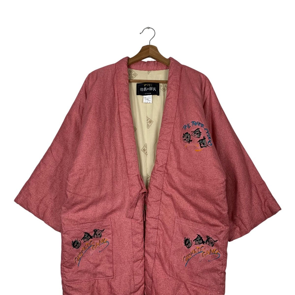 Handmade GEOMETRIC GANG The Three Amigo Big Logo Kimono #2069-C90 Size US M / EU 48-50 / 2 - 5 Thumbnail