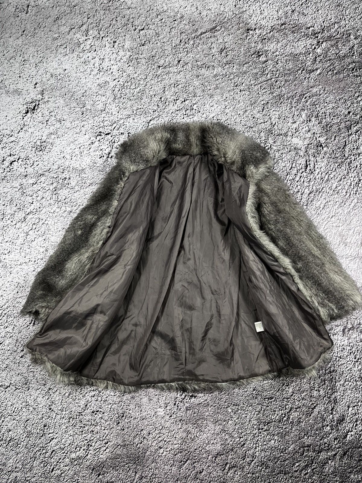 Vintage Vintage Y2K elongated fur faux coat luxury 00s style M Size M / US 6-8 / IT 42-44 - 6 Thumbnail