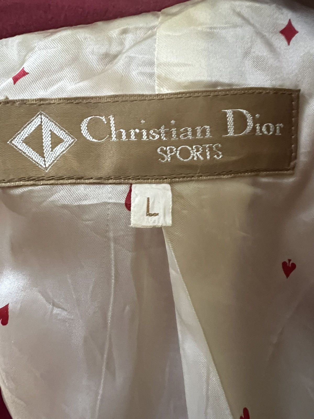 Dior Very Nice CHRISTIAN DIOR SPORT Size US L / EU 52-54 / 3 - 4 Thumbnail