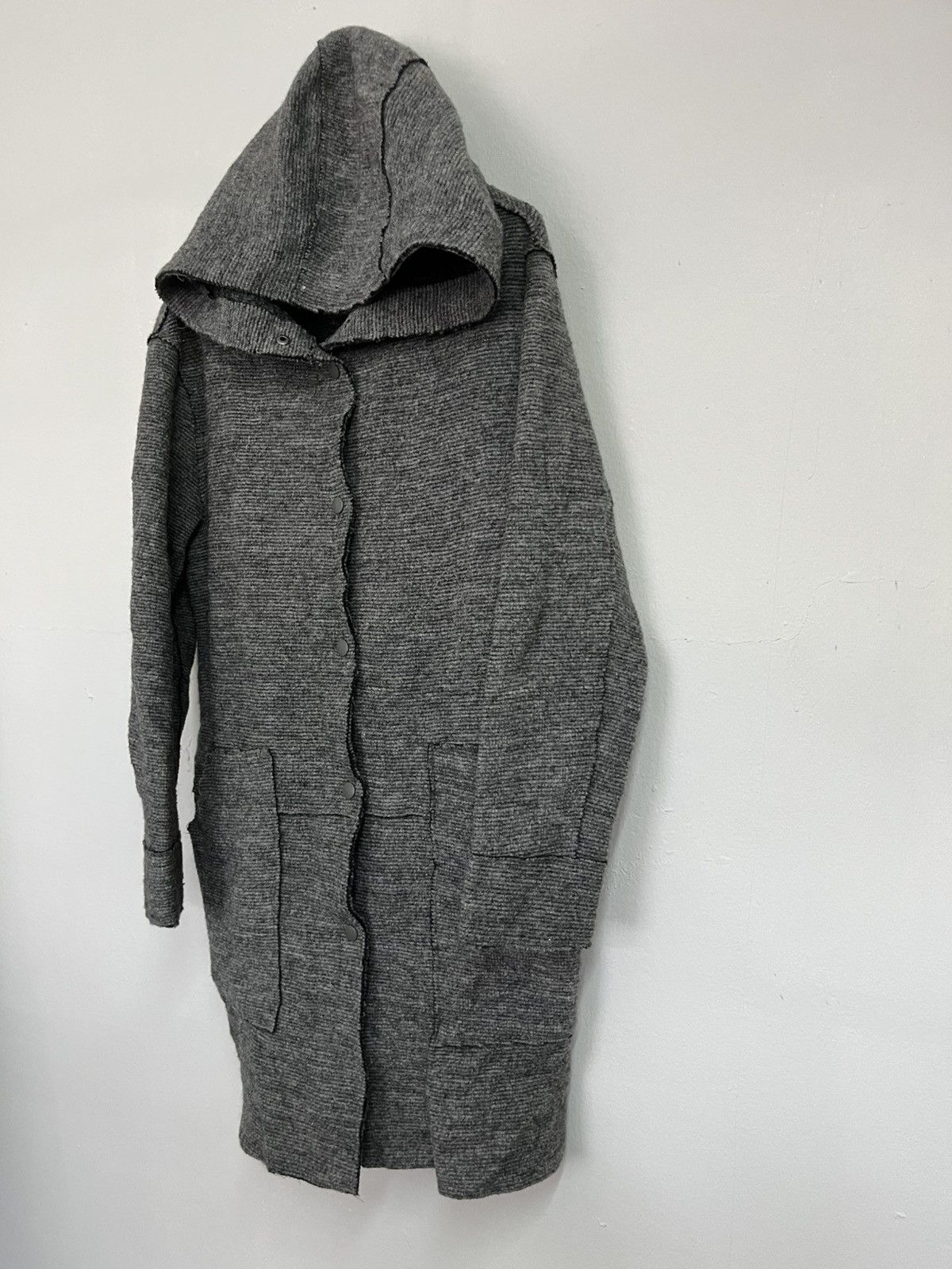 Zara 🔥Offer Me🔥 Zara Basic Wool RECONSTRUCTED Patched Pockets Size XS / US 0-2 / IT 36-38 - 2 Thumbnail