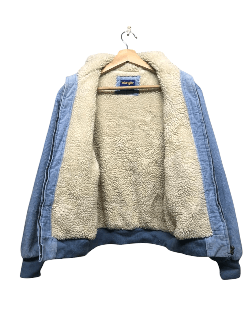 Wrangler VINTAGE WRANGLER CORDUROY LINED SHERPA JACKET Size US M / EU 48-50 / 2 - 3 Thumbnail