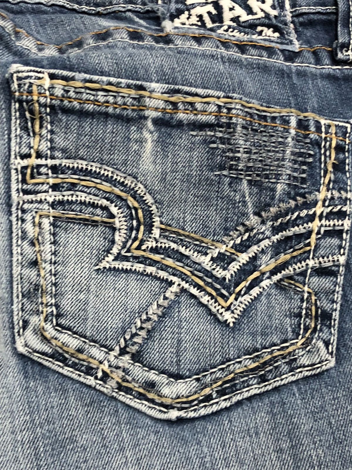 Big Star × Vintage Y2K Big Star Rikki Low Rise Jeans Size 31" - 3 Thumbnail