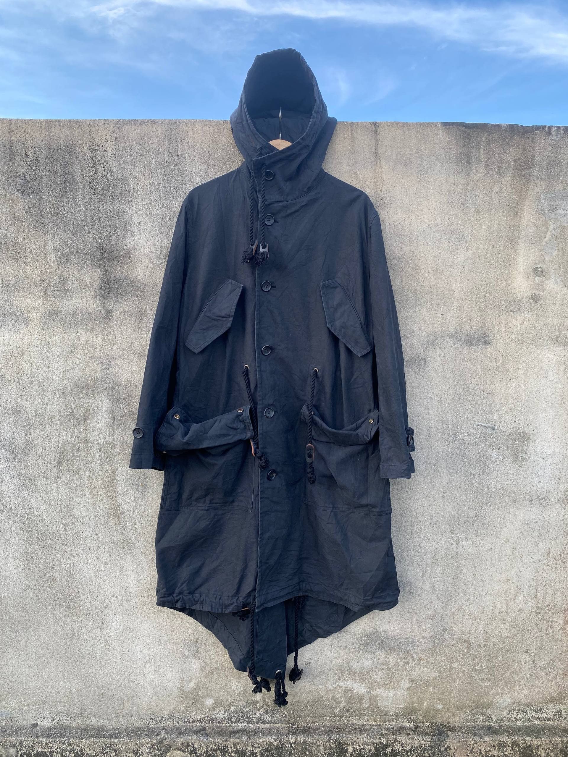 Yohji Yamamoto Y's Yohji Yamamoto SS20 Military Fishtail Parka Size US M / EU 48-50 / 2 - 1 Thumbnail