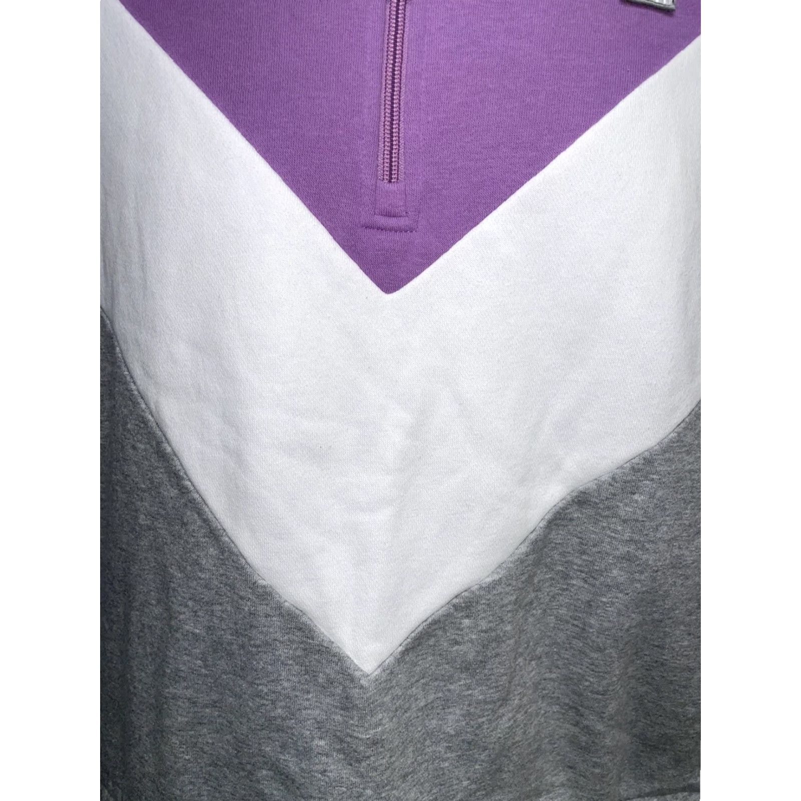 Fila Fila Sweatshirt Womens L Multicolored Half Zip Pullover Purple Size L / US 10 / IT 46 - 5 Thumbnail