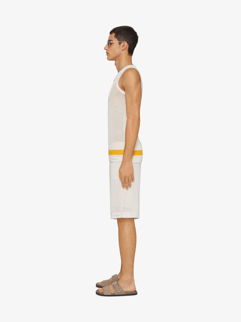 Givenchy o1n1vont0326 Tank Top in White Size US M / EU 48-50 / 2 - 4 Thumbnail
