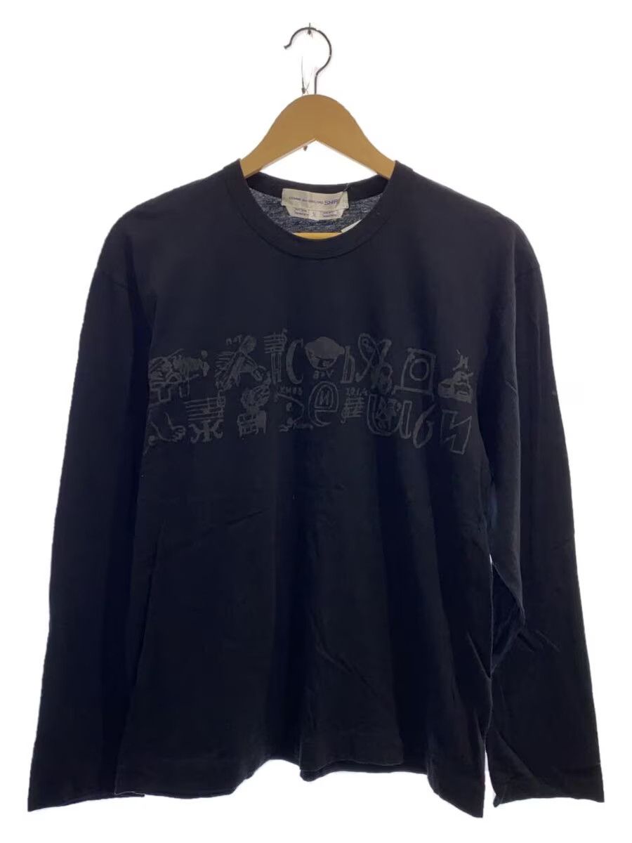 Comme des Garcons SHIRT Emblem Logo Long Sleeve Tee Size US M / EU 48-50 / 2 - 1 Thumbnail