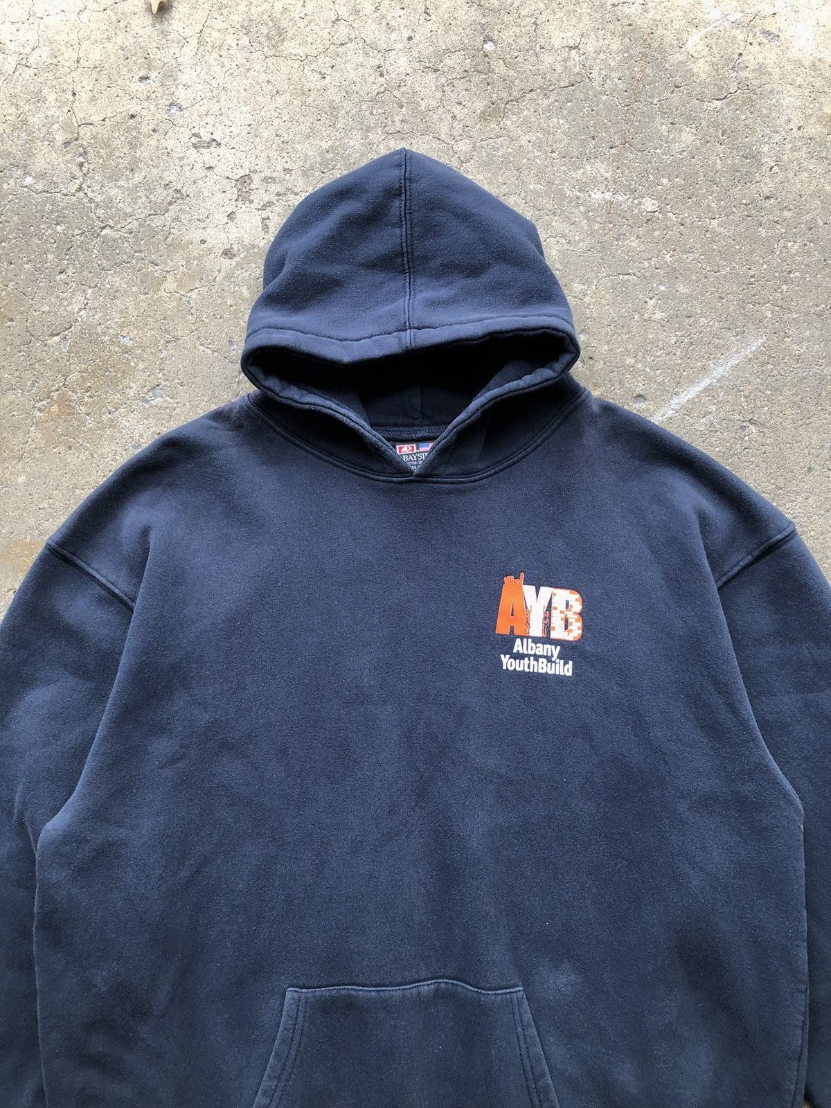 Vintage Albany YouthBuild Community Service Hooded Sweatshirt Size US XXL / EU 58 / 5 - 2 Thumbnail