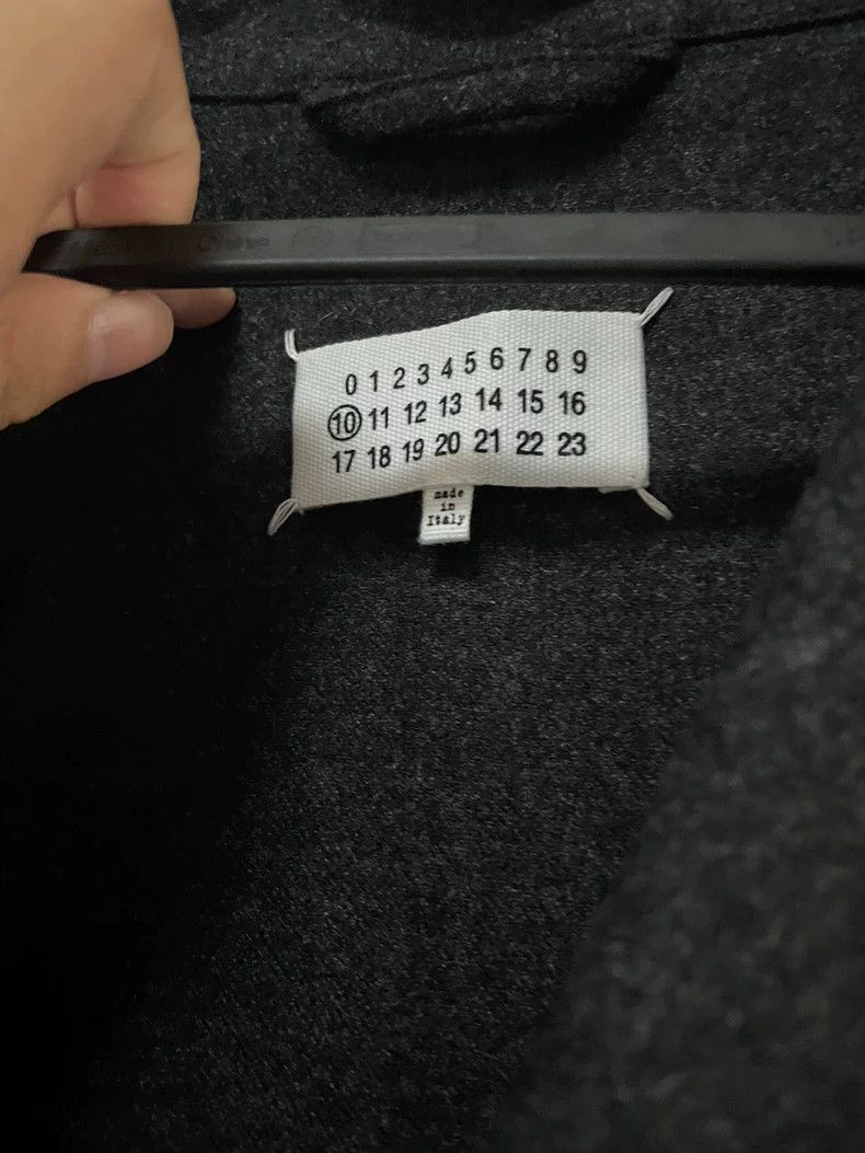 Maison Margiela Maison Margiela Double-breasted wool coat Size US L / EU 52-54 / 3 - 3 Thumbnail