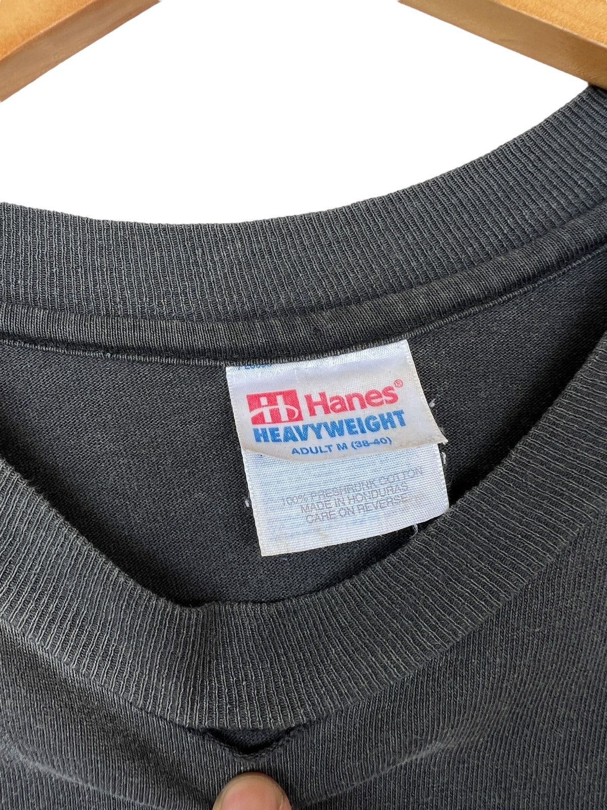 Vintage Vintage Blue Man Group Sunfaded Black Baggy Tees Size US M / EU 48-50 / 2 - 8 Thumbnail