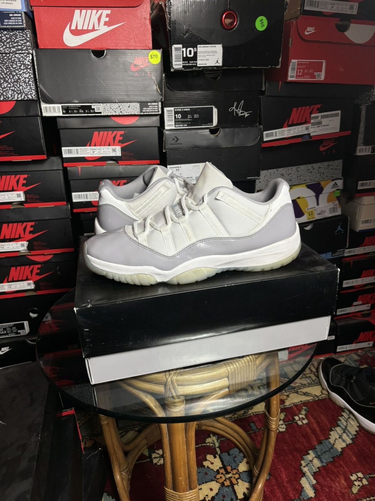 Jordan Brand Jordan 11 low cement grey size 14 Size US 14 / EU 47 - 1 Thumbnail