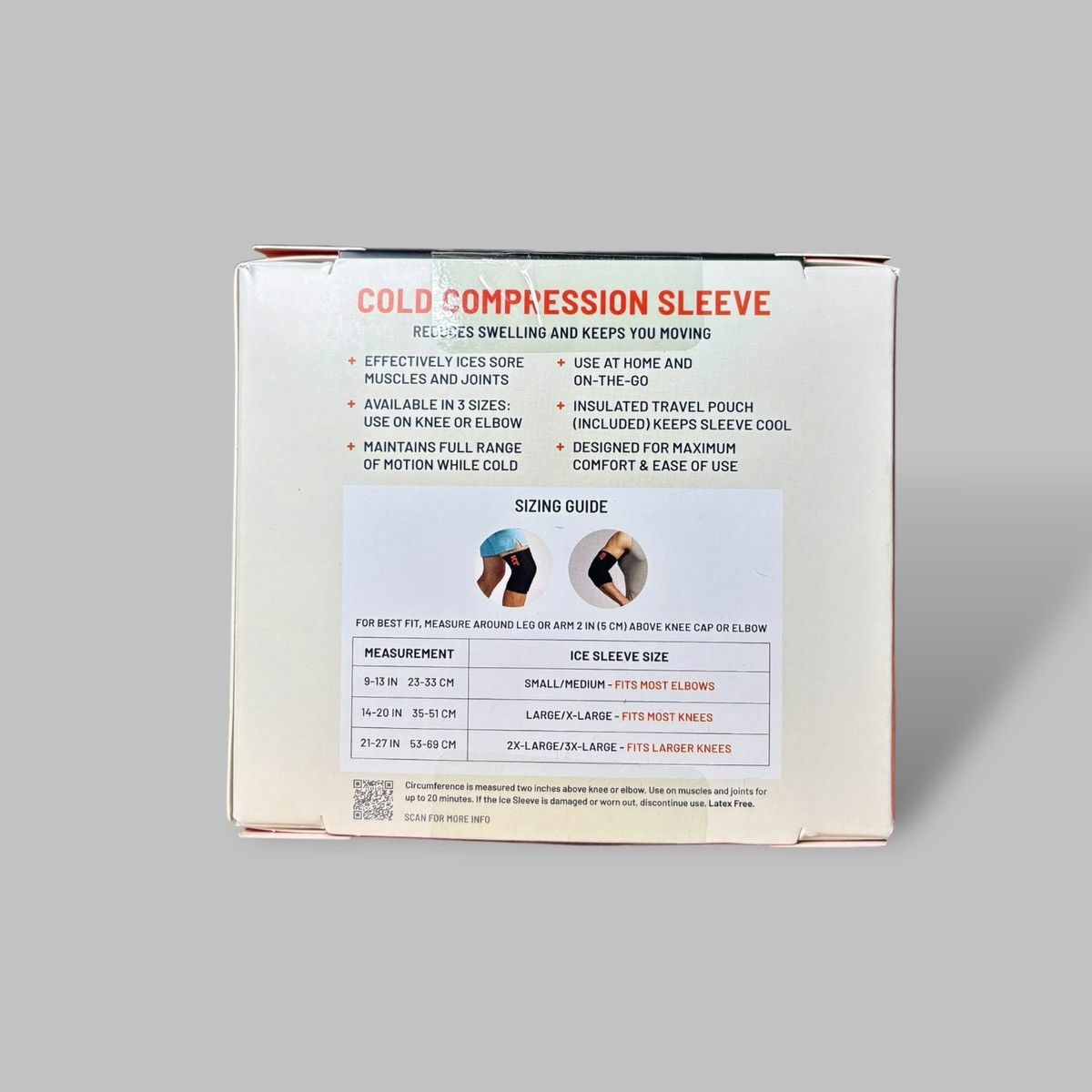 Other KT Health Elbow or Small Joint Flexible Ice Sleeve Sz S/M Size ONE SIZE - 6 Thumbnail