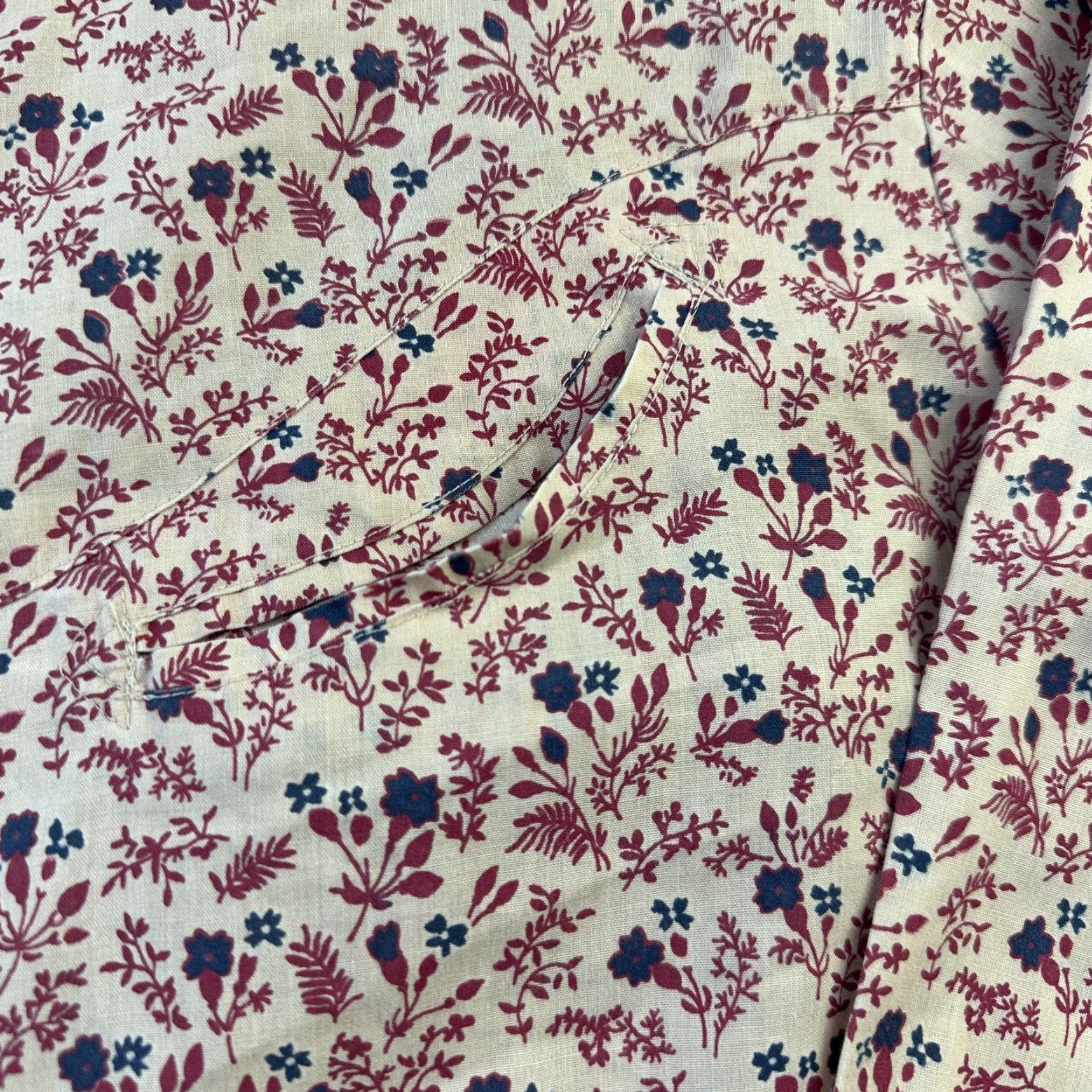 Levi's VINTAGE Levi's Western Shirt Mens XL Red Cowboy Snap On Pocket Geometric Pattern Regular Fit Button-Up Casual Size US XL / EU 56 / 4 - 5 Thumbnail