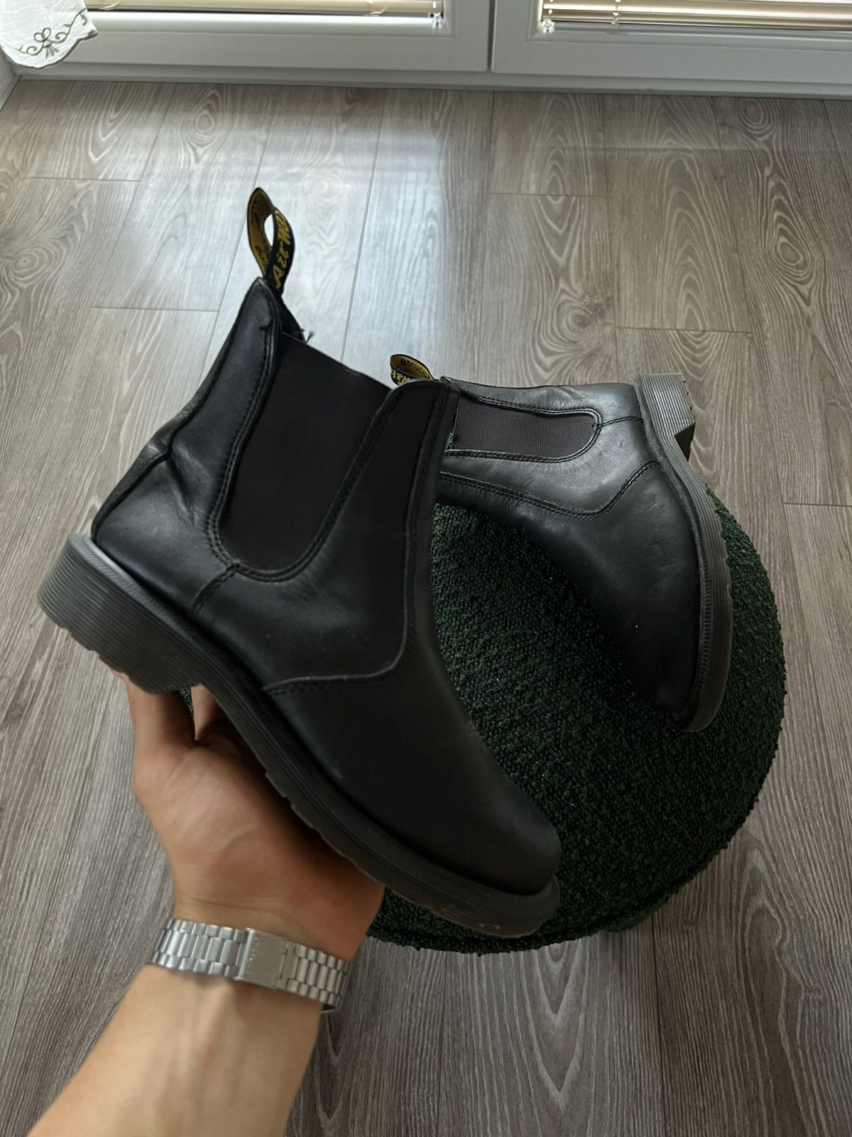 Dr. Martens × Japanese Brand ‼️Vintage Leather High Dr.Martens Laura Air Fly Boots‼️ Size US 5 / IT 35 - 3 Thumbnail