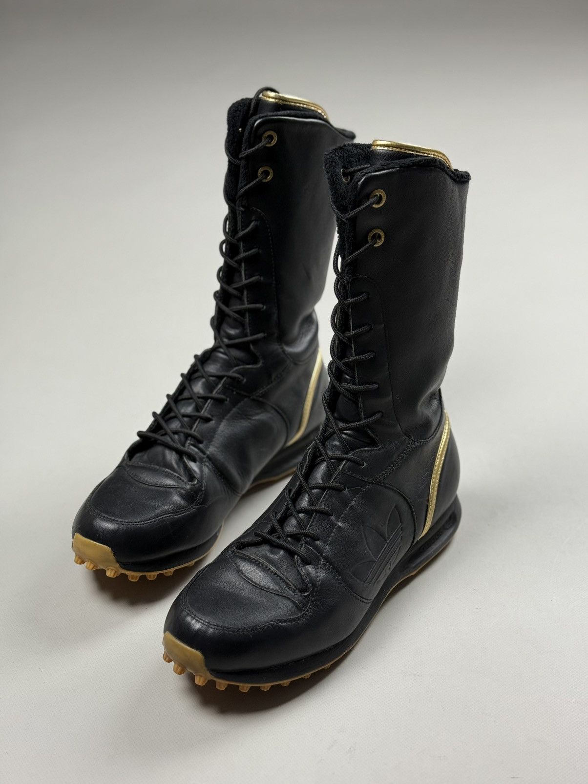 Adidas Adidas Missy Elliott Respect Me Y2K High Leather Boots Shoes Size US 8 / IT 38 - 12 Thumbnail