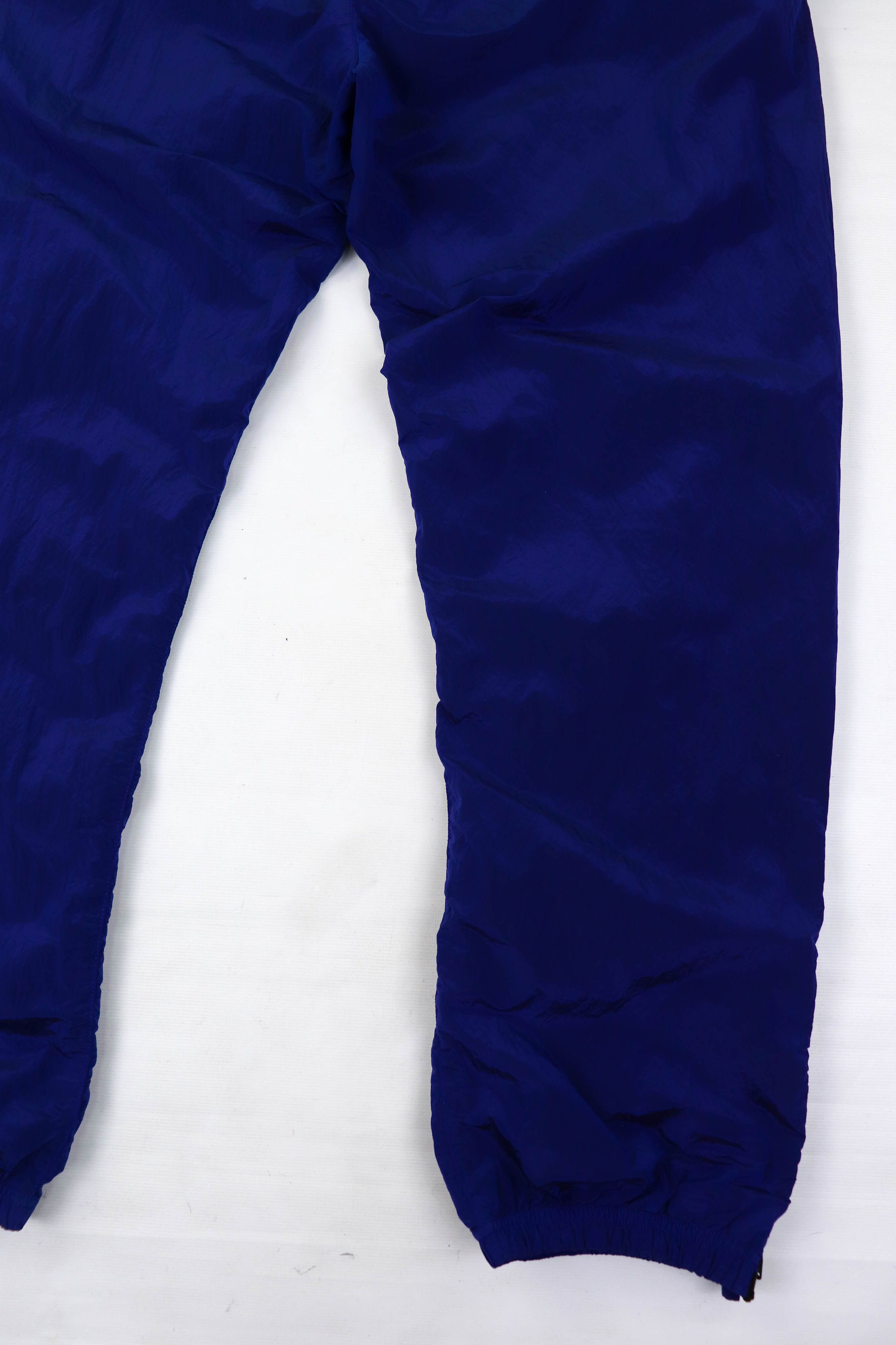 Stone Island × Supreme Stone Island x Supreme Shimmer Blue Nylon Metal Track Pants Size US 36 / EU 52 - 8 Thumbnail