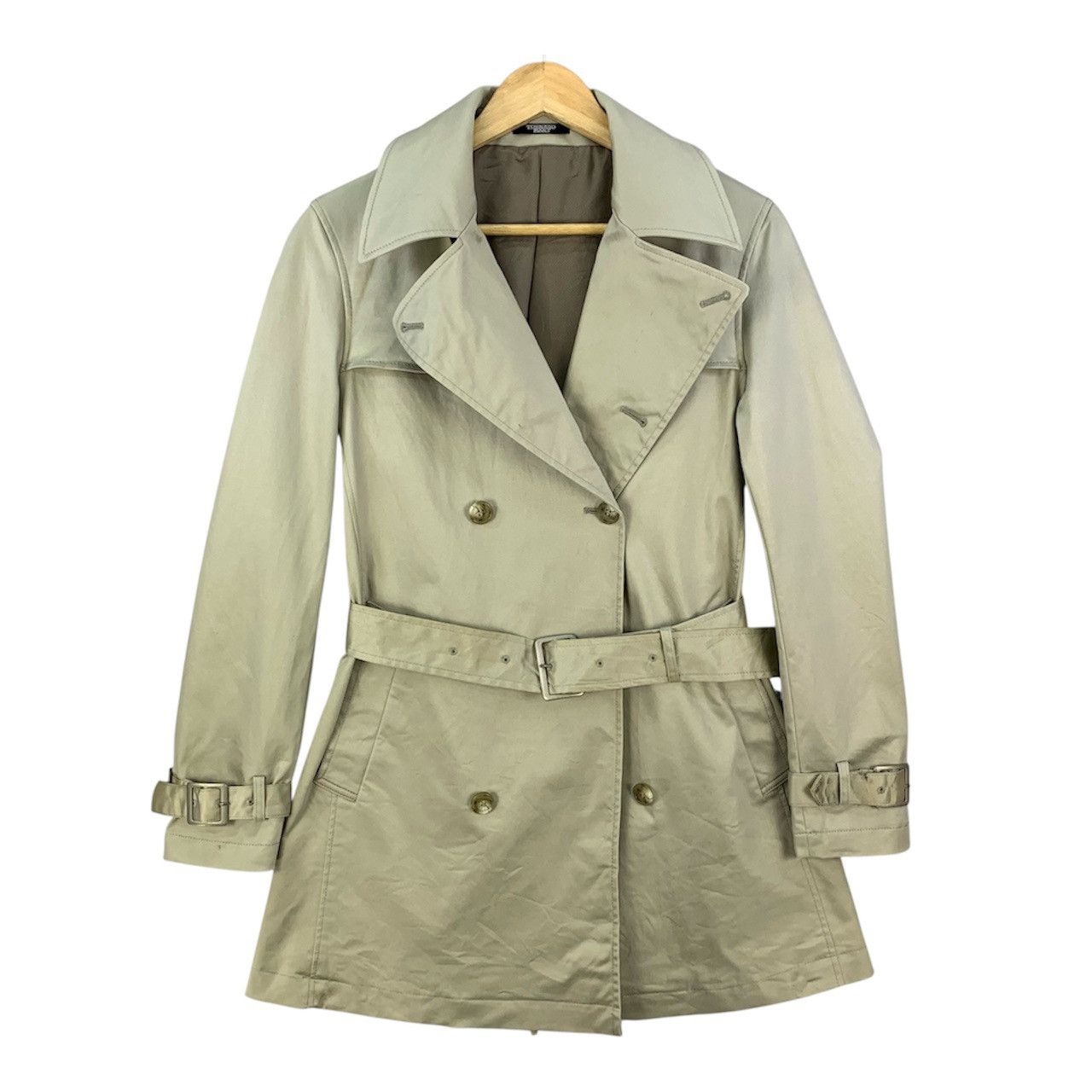 Tornado Mart Vintage Tornado Mart Trench Coat Jacket Size XS / US 0-2 / IT 36-38 - 1 Thumbnail