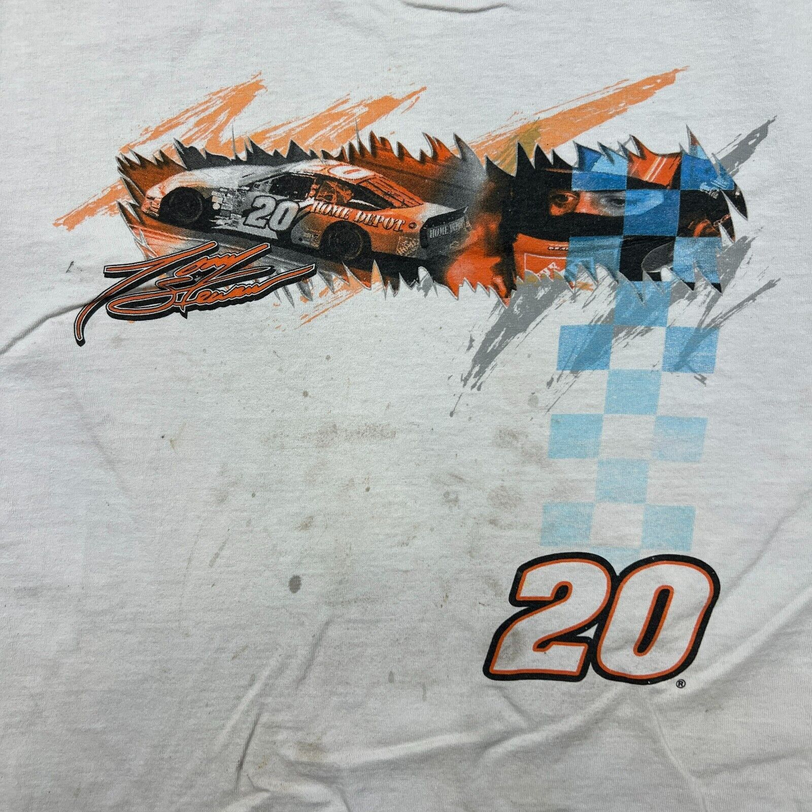 Chase Authentics × NASCAR × Vintage 2003 Chase Authenics T Shirt Medium Joe Gibbs Thrash NASCAR Size US M / EU 48-50 / 2 - 8 Thumbnail