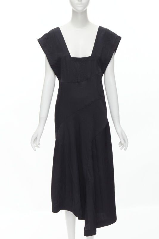 Comme des Garcons COMME DES GARCONS Vintage 1980s square neck oversized bias cut dress Size M / US 6-8 / IT 42-44 - 1 Thumbnail