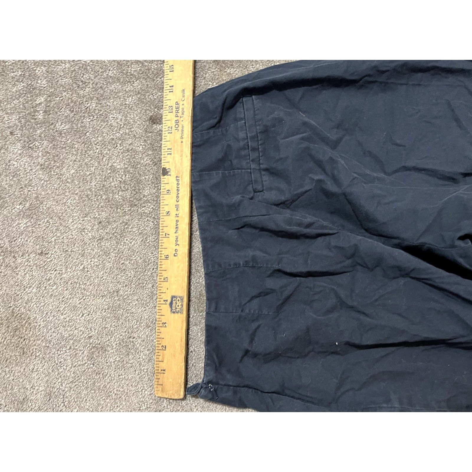 Talbots Talbots Pants Womens 6 Navy Blue perfect crop khaki Size 28" / US 6 / IT 42 - 6 Thumbnail
