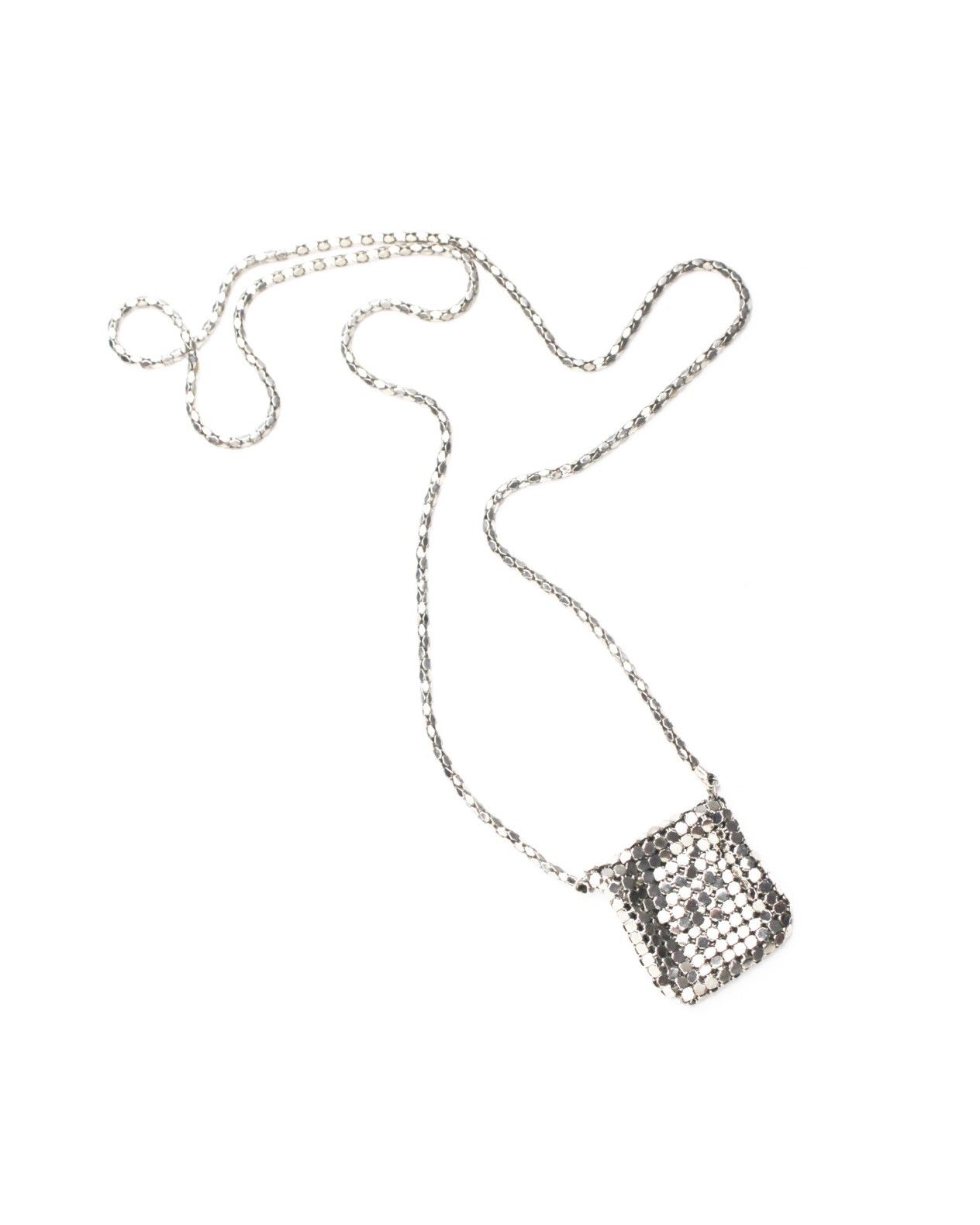 Vintage 2000S JAPANESE MADE HIKARI MESH MINI BAG NECKLACE Size ONE SIZE - 2 Thumbnail