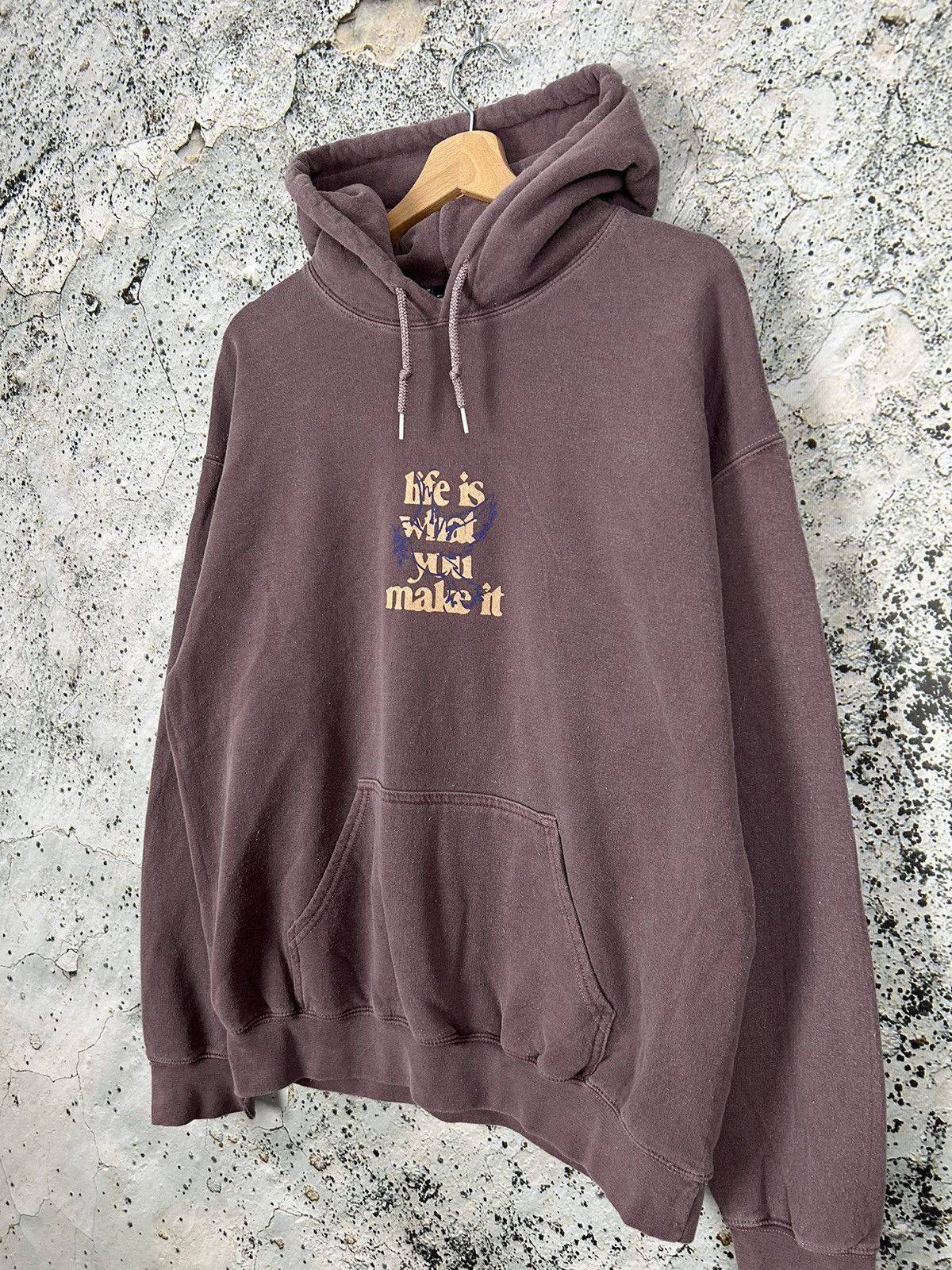 Japanese Brand Vintage Hoodie Keep Going Keep Growing Boxy Streetwear Hype Size US S / EU 44-46 / 1 - 4 Thumbnail