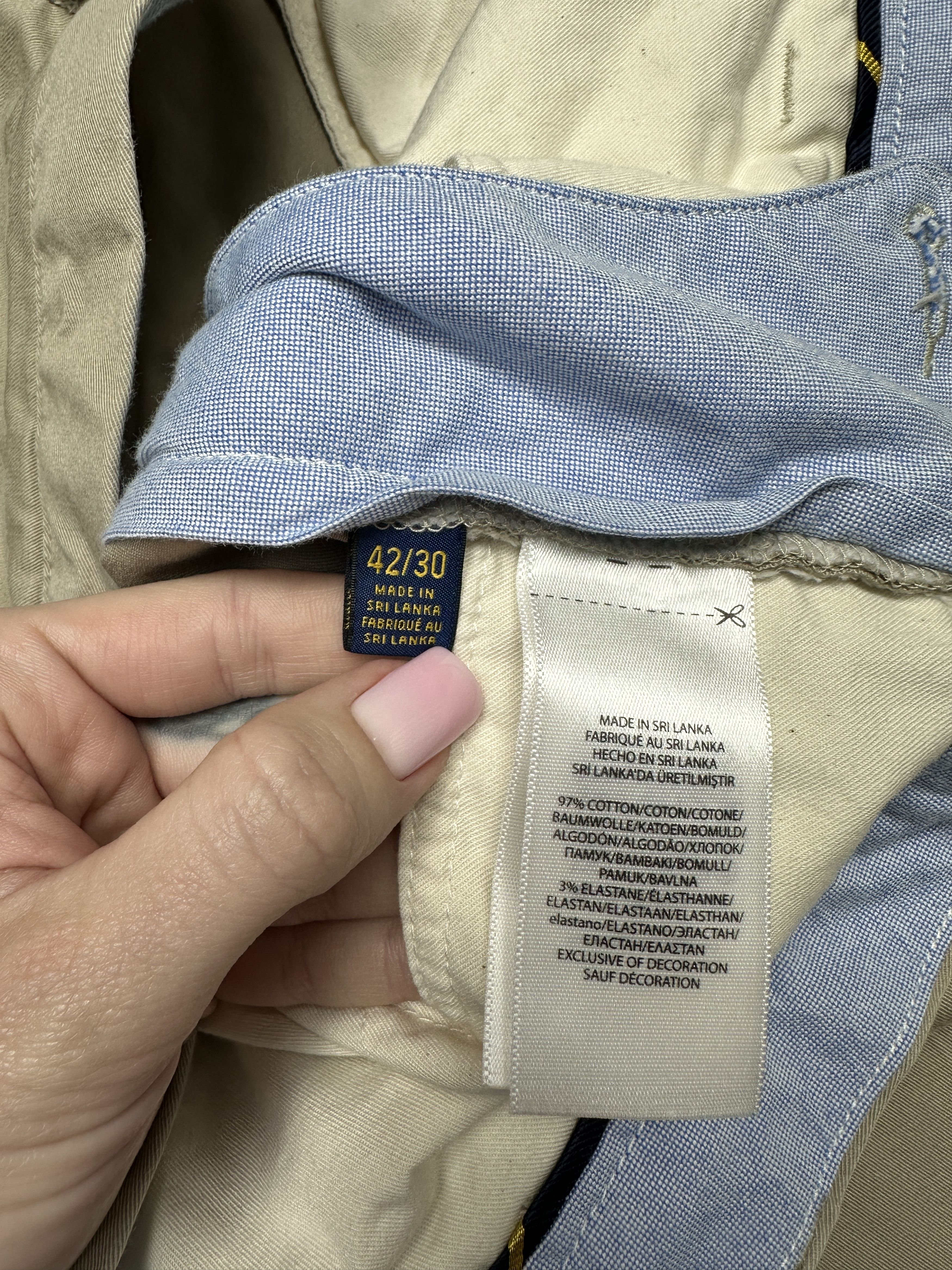 Polo Ralph Lauren Polo Ralph Lauren Mens Chino Pants Big Boy Size US 42 / EU 58 - 5 Thumbnail