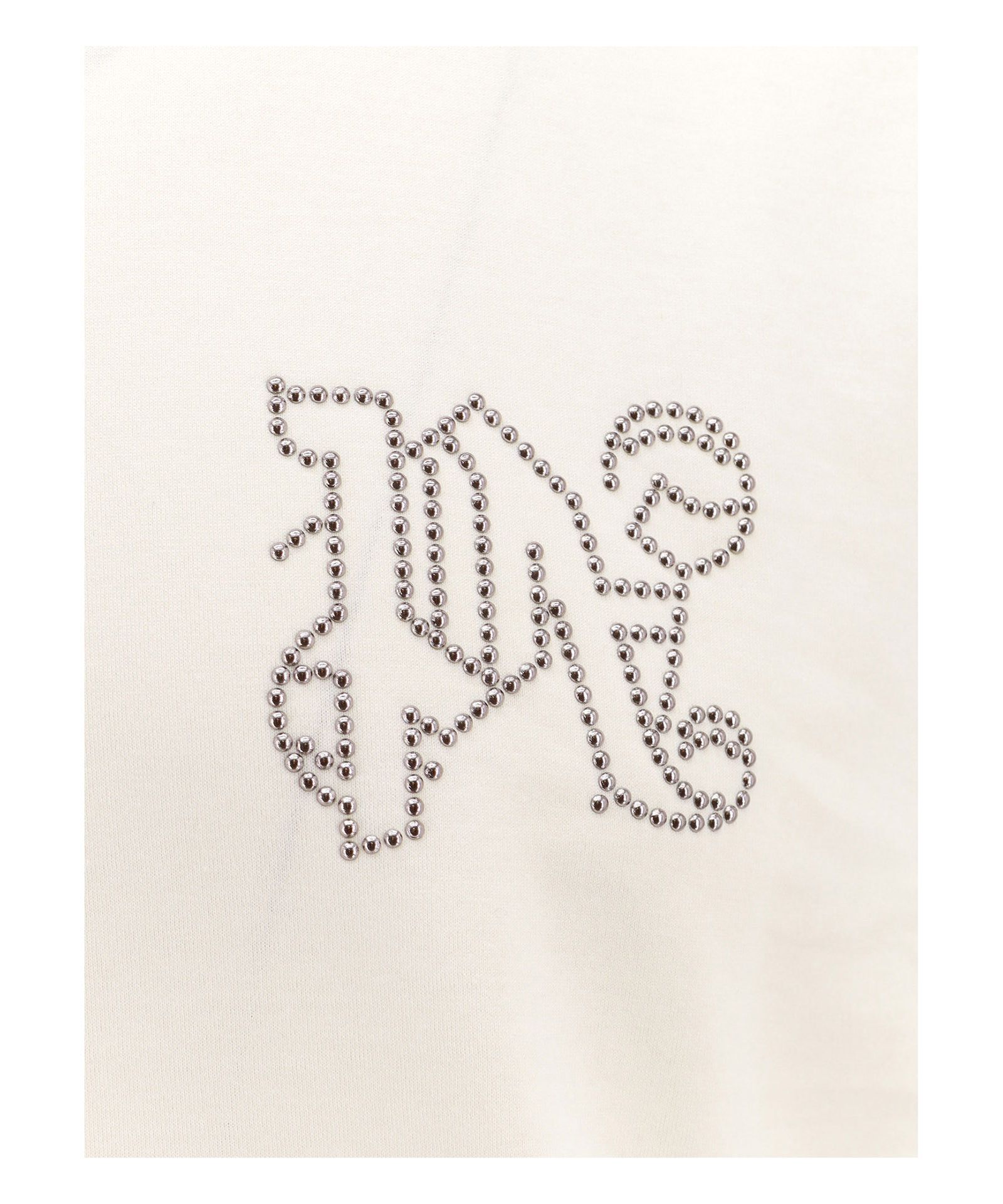Palm Angels o1s22i1n1224 Studded Monogram T-Shirt in White Size US XL / EU 56 / 4 - 3 Thumbnail