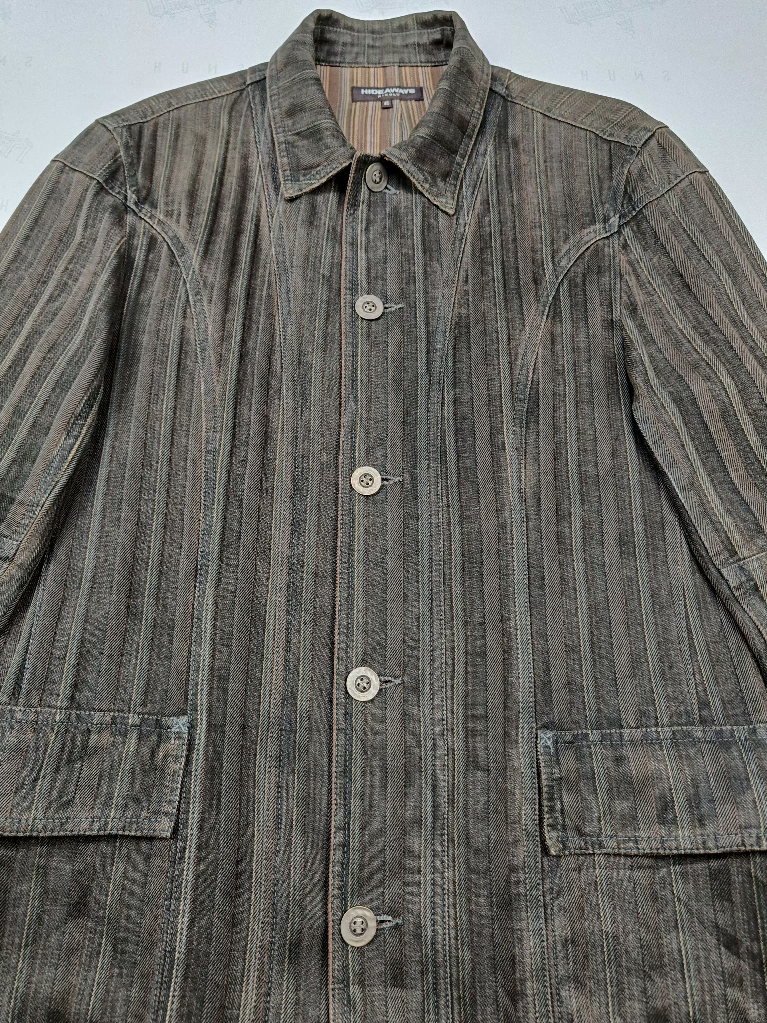 HIDEAWAYS NICOLE HIDEAWAYS DENIM HERRINGBONE JACKET Size US S / EU 44-46 / 1 - 5 Thumbnail