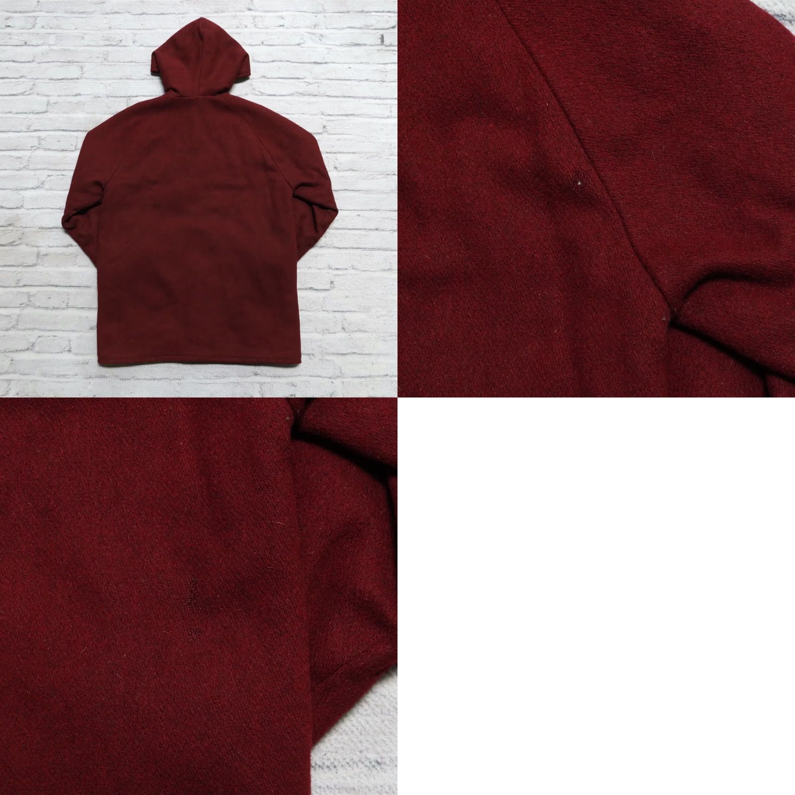 X-LARGE VINTAGE X-Large Los Angeles Wool Parka Jacket M Maroon Parka Mens Size US M / EU 48-50 / 2 - 9 Thumbnail