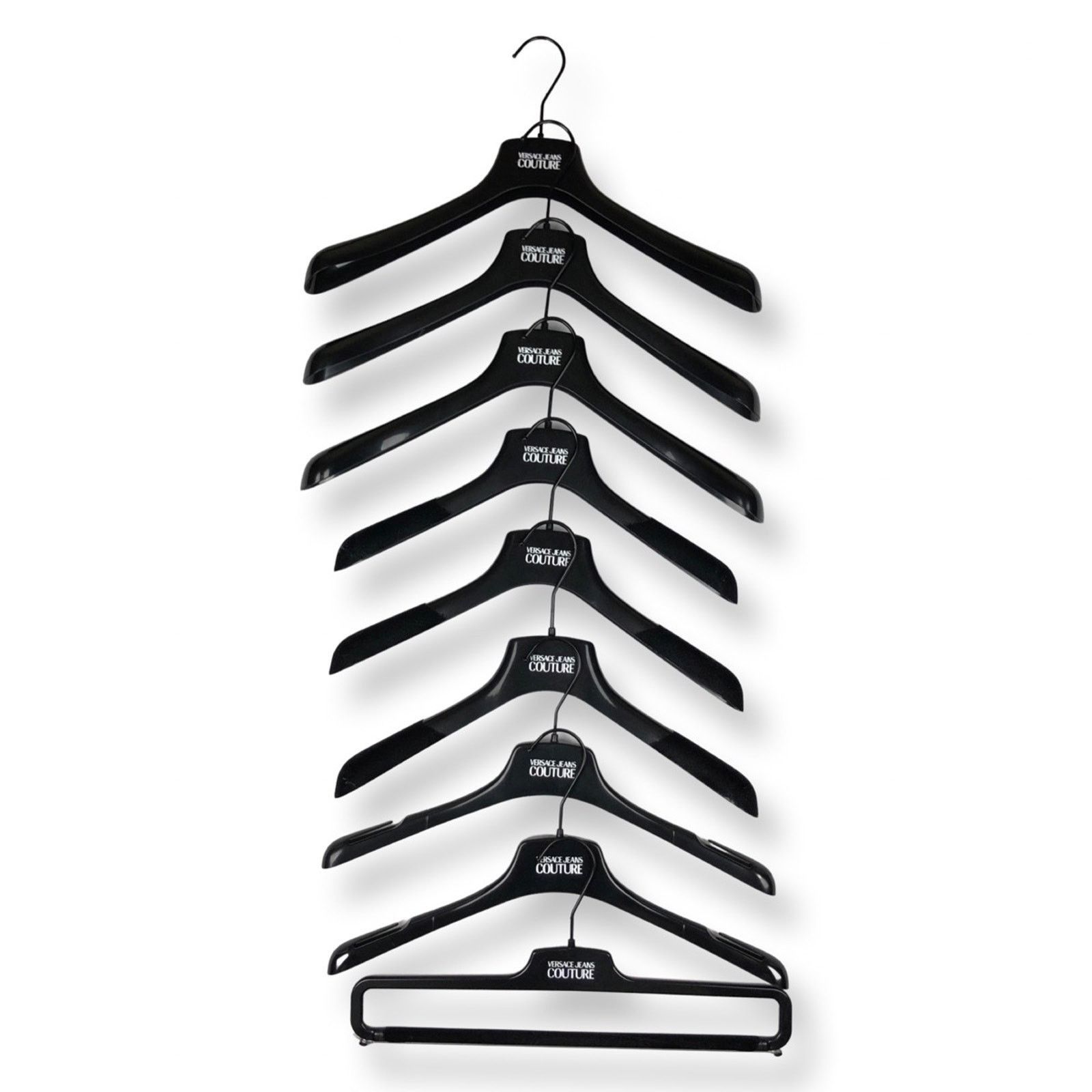 Versace Versace Logo Plastic Hangers Size ONE SIZE - 1 Thumbnail