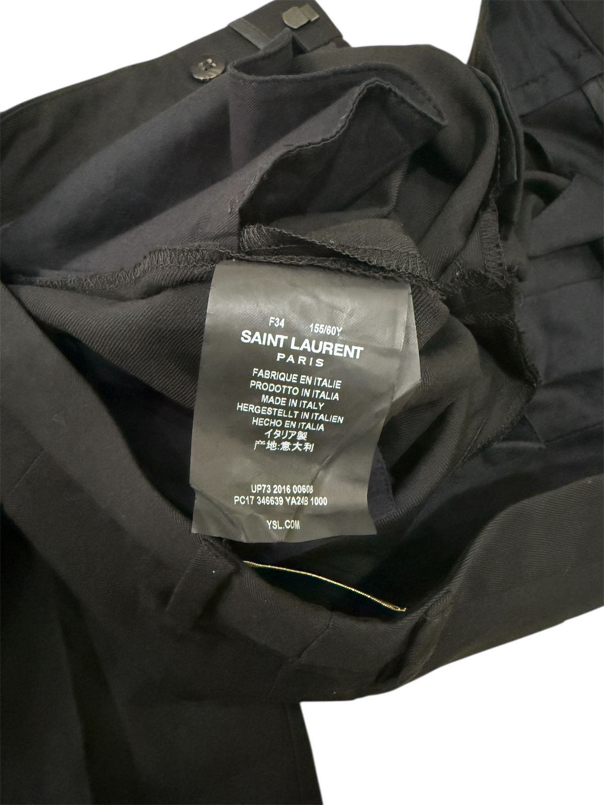 Saint Laurent Paris Saint Laurent Paris dress pants Size US 29 - 4 Thumbnail