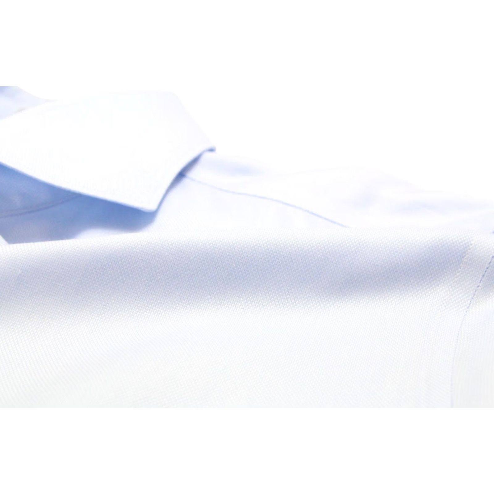 Suitsupply SUITSUPPLY Shirt Men's Slim Fit Formal Blue 43 / 17 Buttons Size 46R - 6 Thumbnail