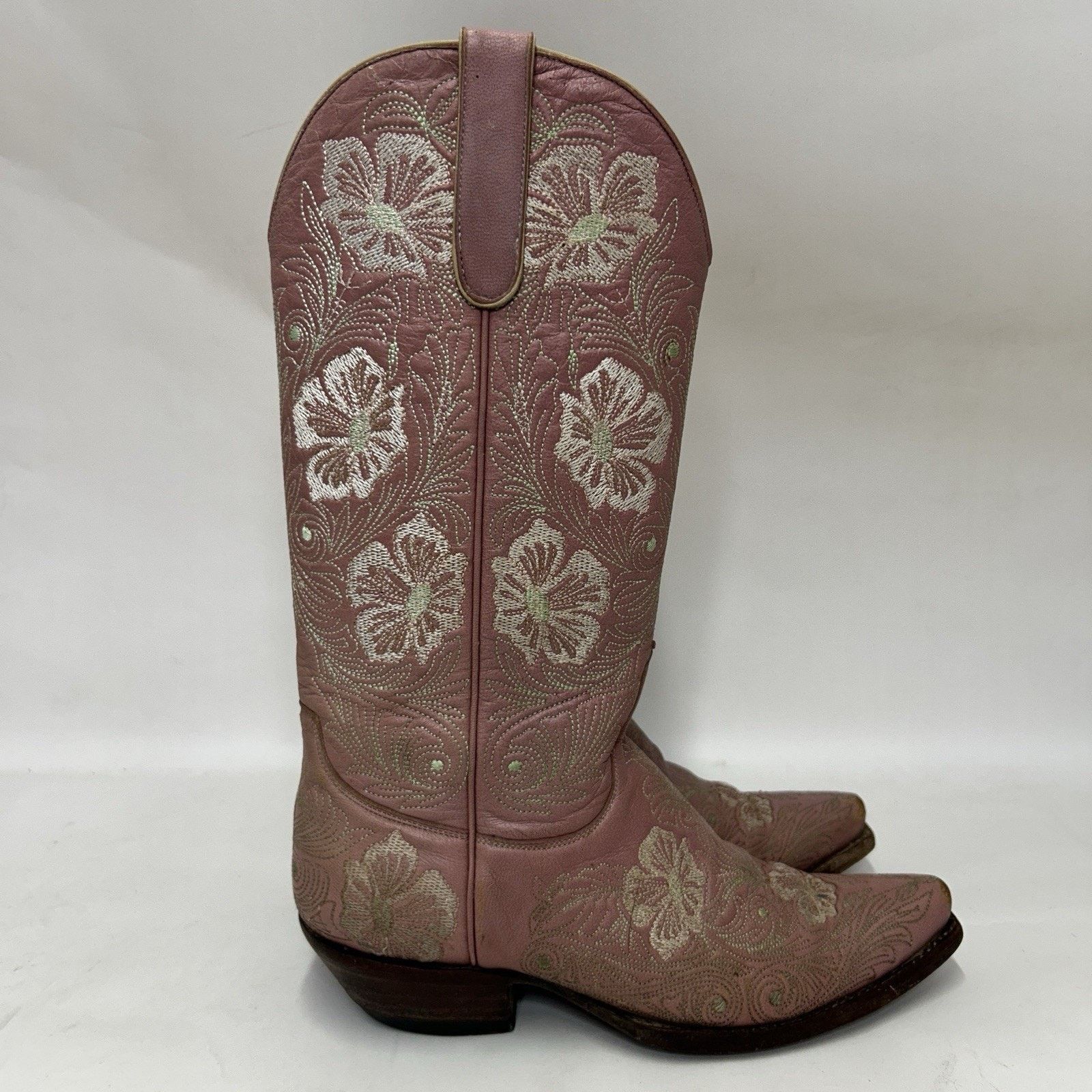 Old Gringo Old Gringo Embroidered Floral Western Boots “Pink” Size US 7 / IT 37 - 5 Thumbnail