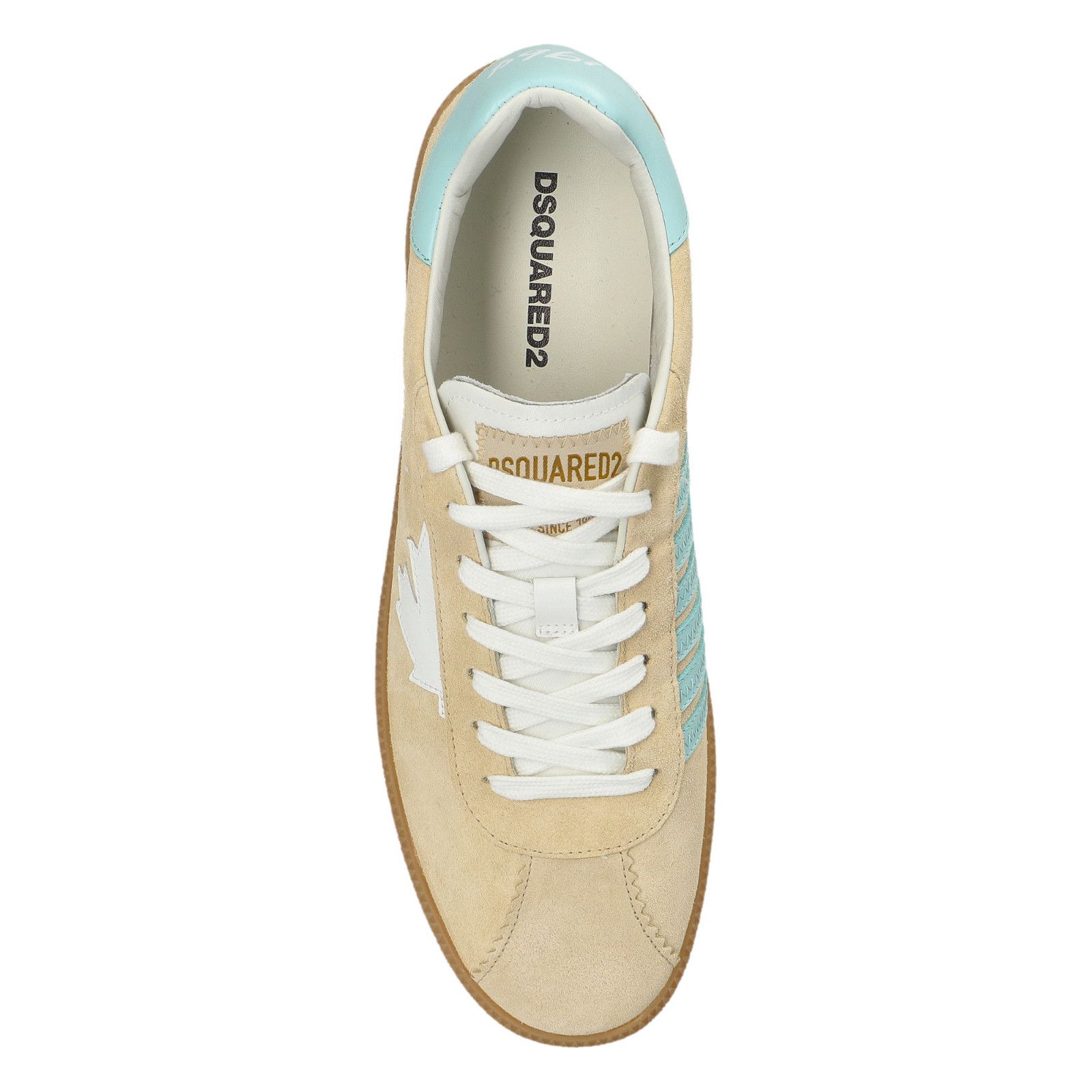 Dsquared2 DSQUARED2 Rebel Beige Sneakers New & Authentic (Men's size:U Size US 7.5 / EU 40-41 - 4 Thumbnail